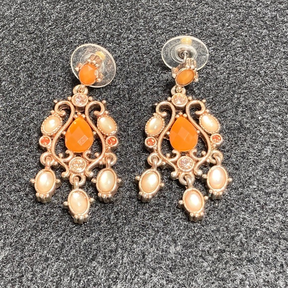 Vintage 2000s Fancy Earrings - Picture 1 of 3